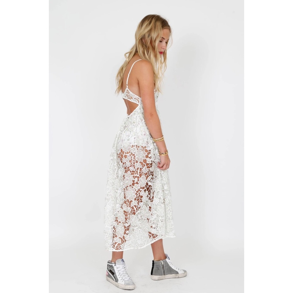 For Love & Lemons Sundae Tank Midi Dress - Picture 6 of 10